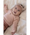 Feetje Longsleeve pointelle rib - Woodland Bloom