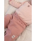 Feetje Longsleeve pointelle rib - Woodland Bloom