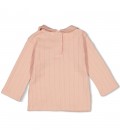 Feetje Longsleeve pointelle rib - Woodland Bloom