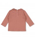 Feetje Longsleeve pointelle rib - Woodland Bloom