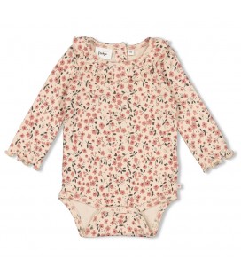 Feetje Romper rib AOP - Woodland Bloom