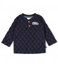 Feetje Longsleeve ruit badstof - Let's Go!