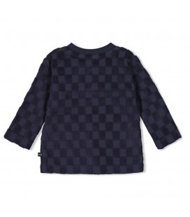 Feetje Longsleeve ruit badstof - Let's Go!