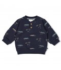 Feetje Sweater AOP - Let's Go!