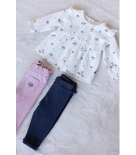 Feetje Feetje Longsleeve AOP - Swanlake