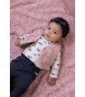Feetje Fake fur gilet - Swanlake