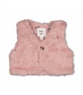 Feetje Fake fur gilet - Swanlake