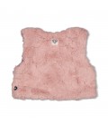 Feetje Fake fur gilet - Swanlake