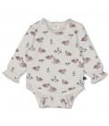 Feetje Romper AOP - Swanlake