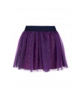 Rory B.Nosy girls mesh skirt with printed layer