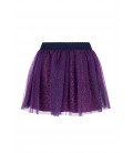 Rory B.Nosy girls mesh skirt with printed layer