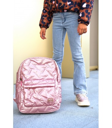 B.Nosy metallic Backpack
