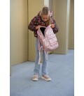 B.Nosy metallic Backpack