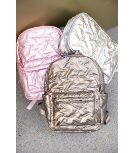 B.Nosy metallic Backpack