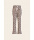 Nono Sady AOP Rib Jersey Flared Pants