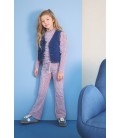 Nono Sady AOP Rib Jersey Flared Pants