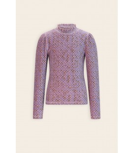 Nono Koss AOP Rib Jersey Tshirt