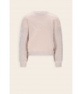 Nono Konono Sweater with velvet contrast sleeves