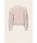 Nono Konono Sweater with velvet contrast sleeves