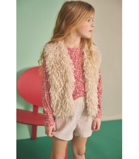 Nono Kath Long Hair Fur Gilet