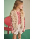 Nono Kath Long Hair Fur Gilet