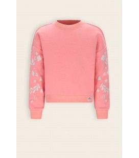 Nono Konono Furry Sweat with Sleeveprint
