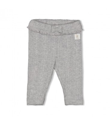 Feetje Legging ajour rib - Fields of Green
