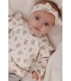 Feetje Sweater AOP - Fields of Green