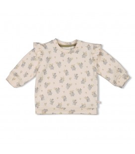 Feetje Sweater AOP - Fields of Green