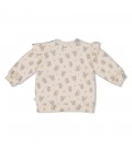 Feetje Sweater AOP - Fields of Green