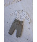 Feetje Romper rib AOP - Fields of Green