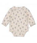 Feetje Romper rib AOP - Fields of Green