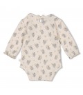 Feetje Romper rib AOP - Fields of Green
