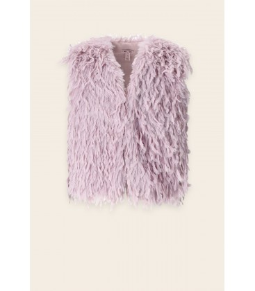 Nono Kath Long Hair Fur Gilet
