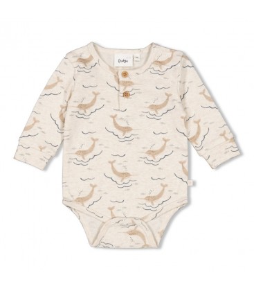 Feetje Romper AOP - Narwal