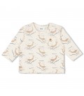 Feetje Longsleeve AOP - Narwal