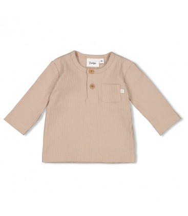 Feetje Longsleeve rib - Narwal