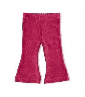 Feetje Flare broek velours rib - Shine Bright
