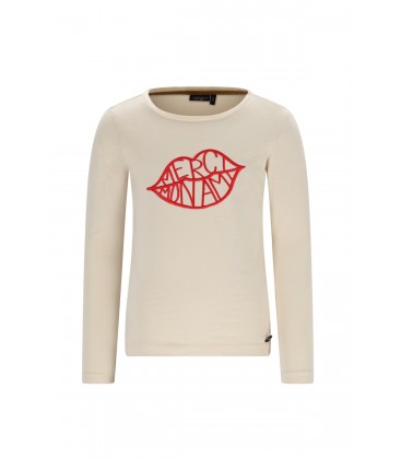 Emy Flo girls jersey ls shirt with artwork