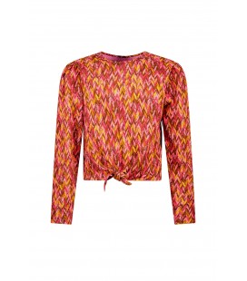 Tori B.Nosy girls top with knot