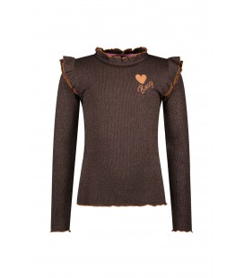 Tonya B.Nosy girls top wit ruffles
