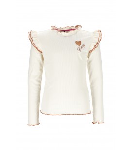 Tonya B.Nosy girls top wit ruffles