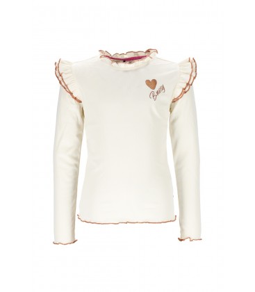 Tonya B.Nosy girls top wit ruffles