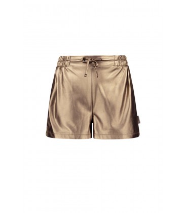 Pam B.Nosy girls fake leather shorts