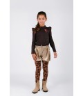 Pam B.Nosy girls fake leather shorts