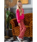 Pepper B.Nosy girls printed flared pants