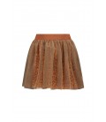 Rory B.Nosy girls mesh skirt with printed layer