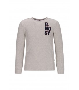 Thomas B.Nosy boys waffle structure long sleeve