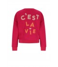 Nono Konono Furry Sweat with C'est La Vie artwork