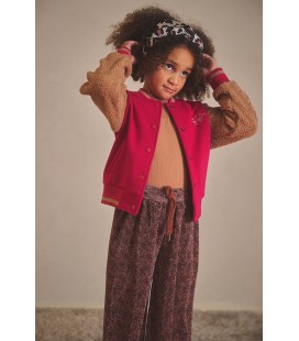 Nono Sun AOP Leopard Plissee Palazzo